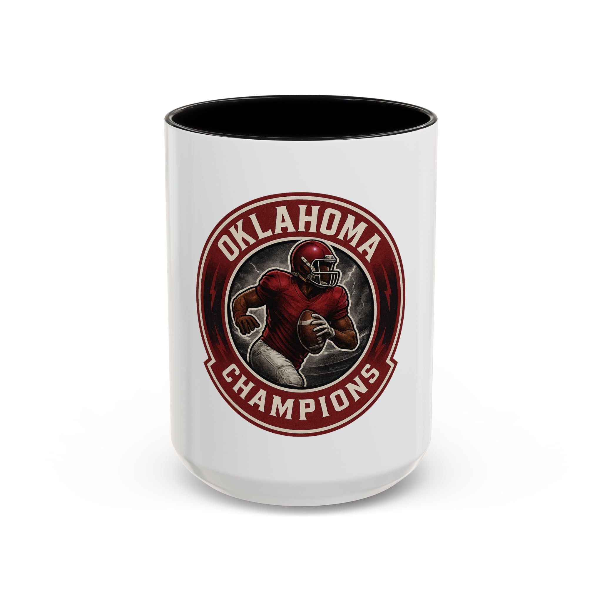 Oklahoma Champions Accent Coffee Mug