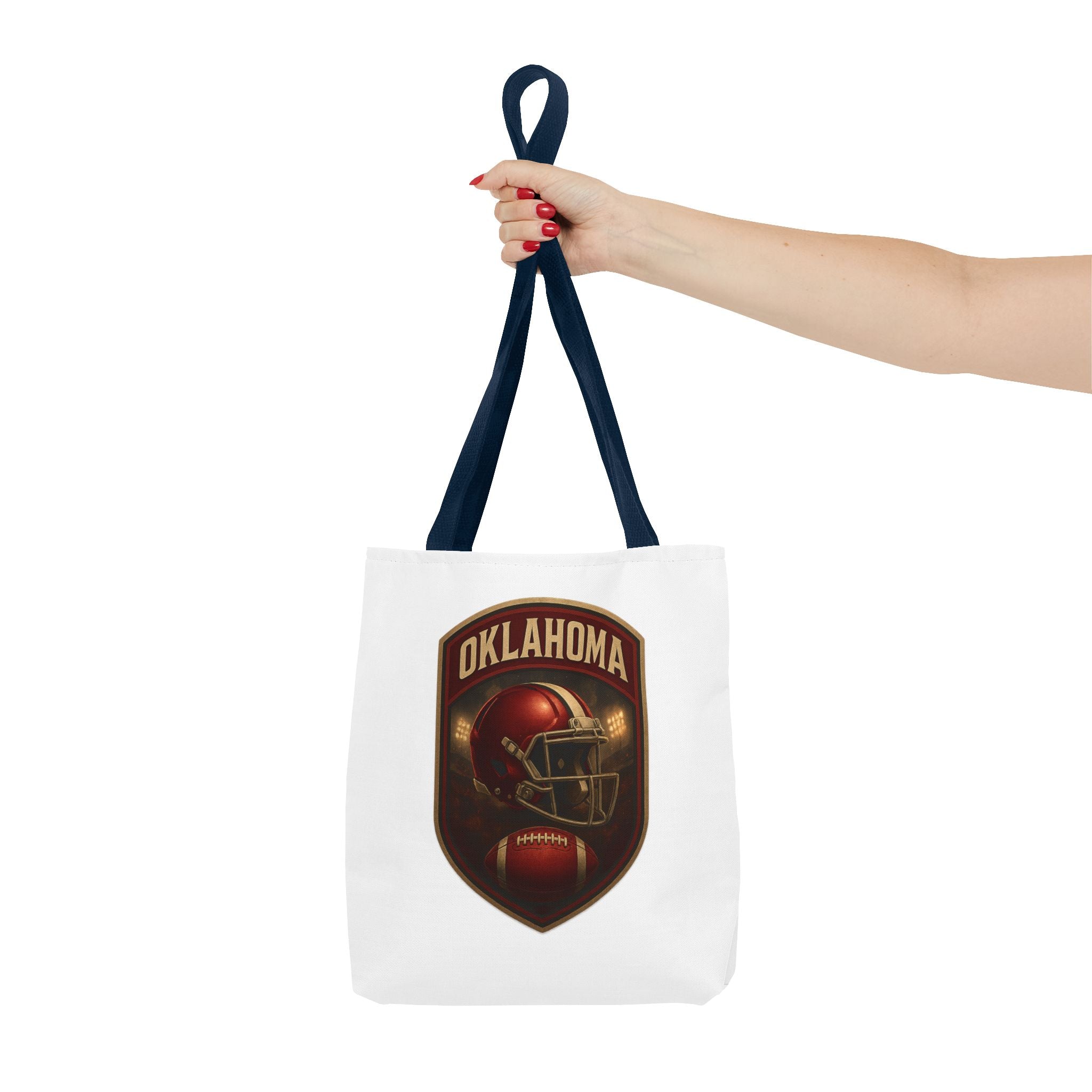 Football Themed Tote Bag, Sports Tote