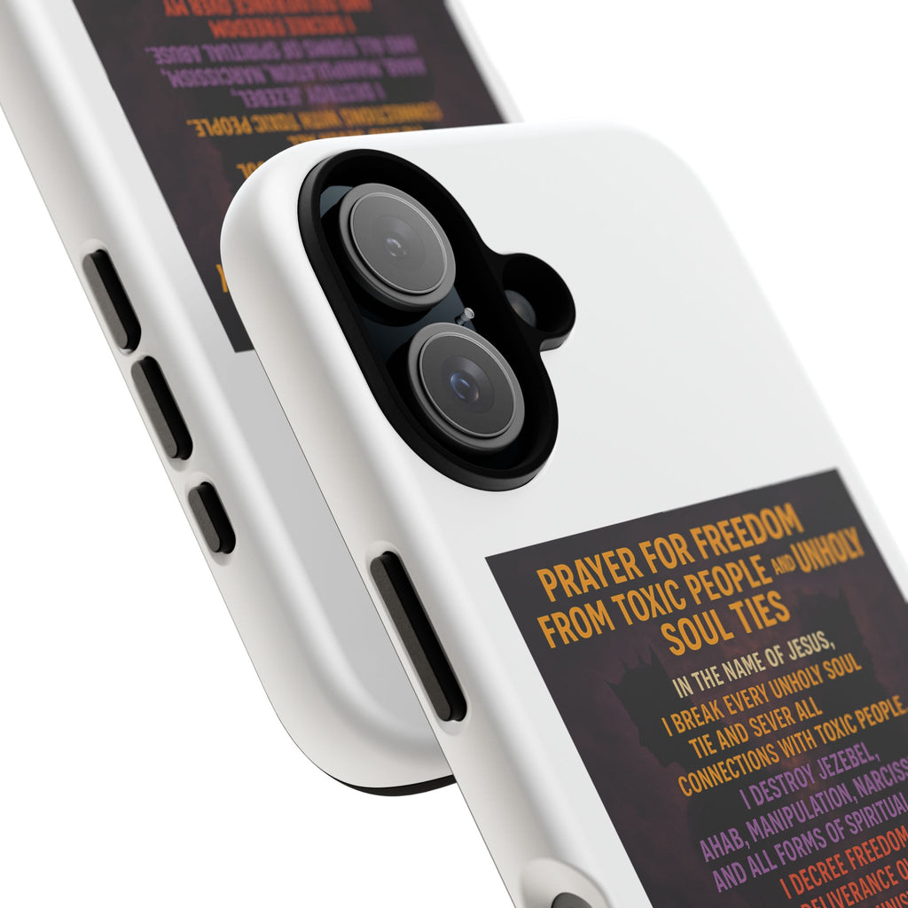 Tough Cases: Empowering Phone Case with Inspirational Prayer