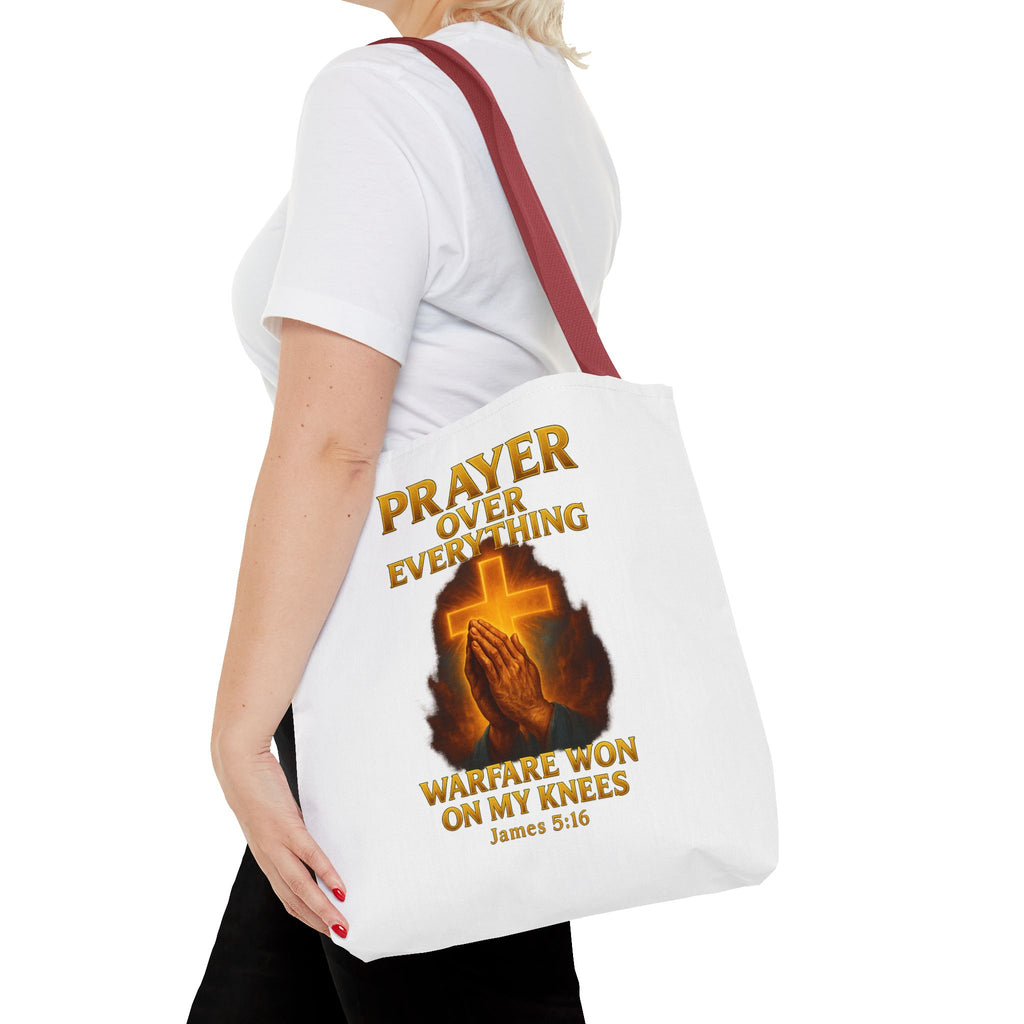 Prayer Motivational Tote Bag