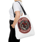 Oklahoma Champions Tote Bag, Sports Fan Tote