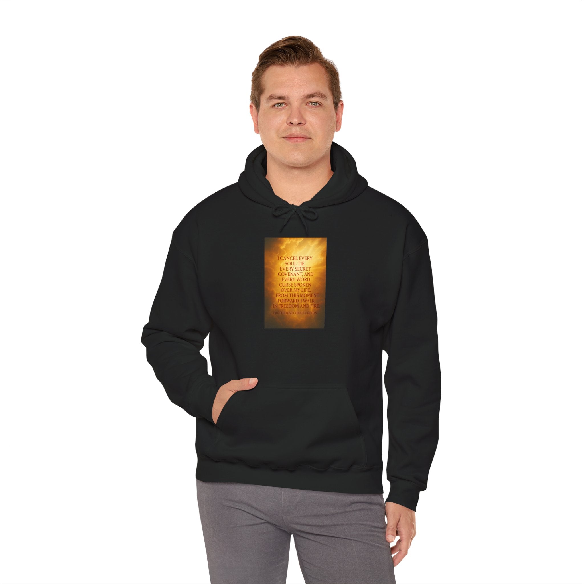 Inspirational Quote Hooded Sweatshirt