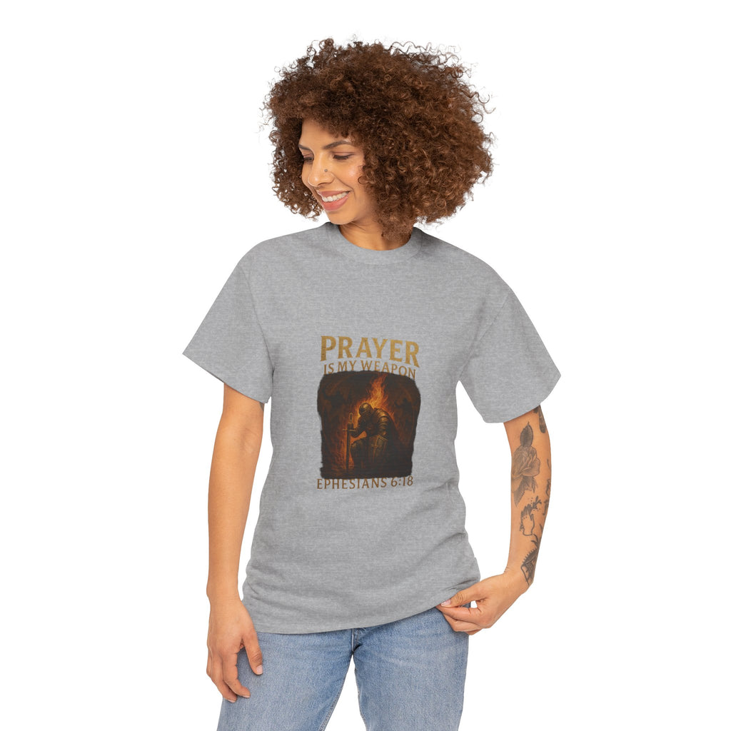 Prayer Warrior Tee, Unisex Heavy Cotton Tee
