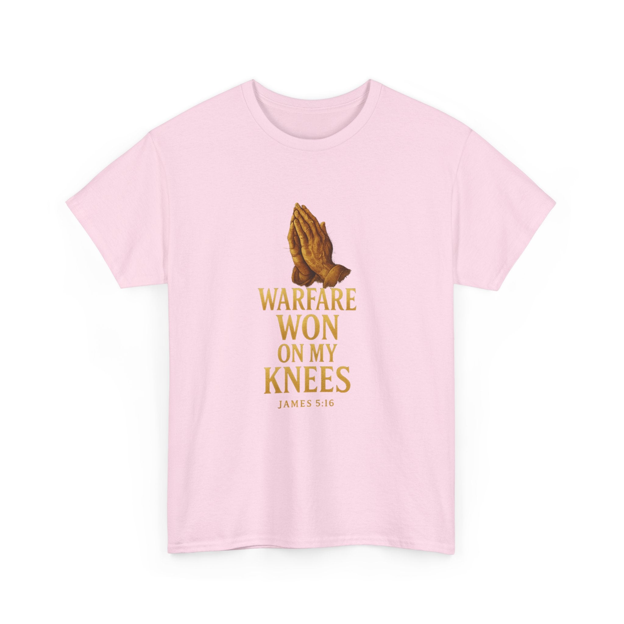 Warfare Won on My Knees Unisex Tee