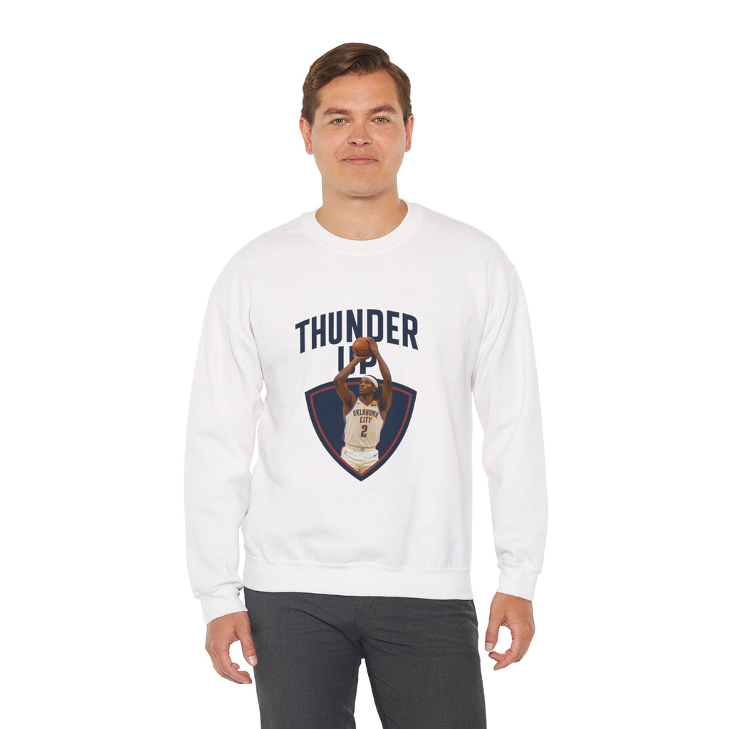 Thunder Up! Unisex Heavy Blend Crewneck Sweatshirt