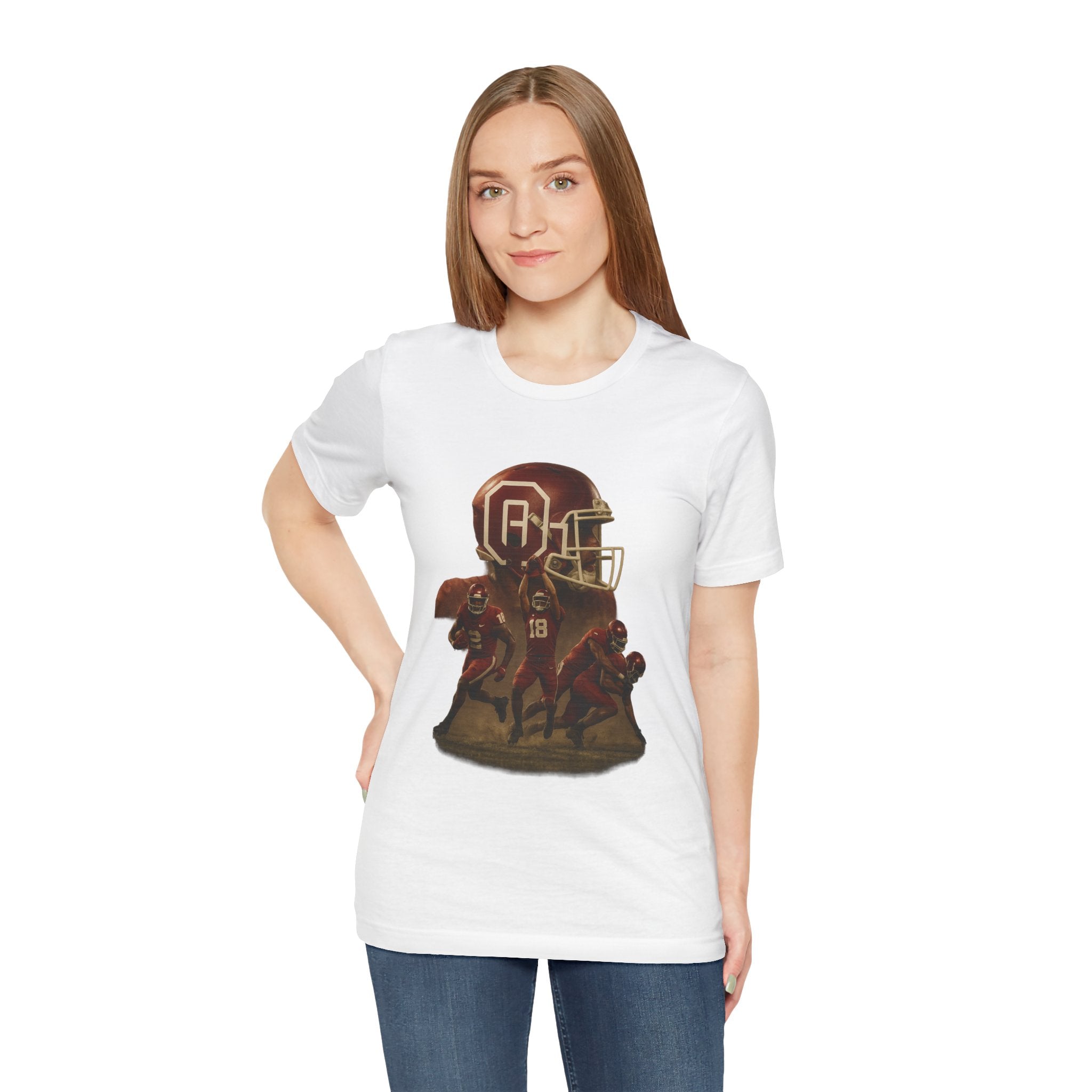 Football Art Unisex Tee