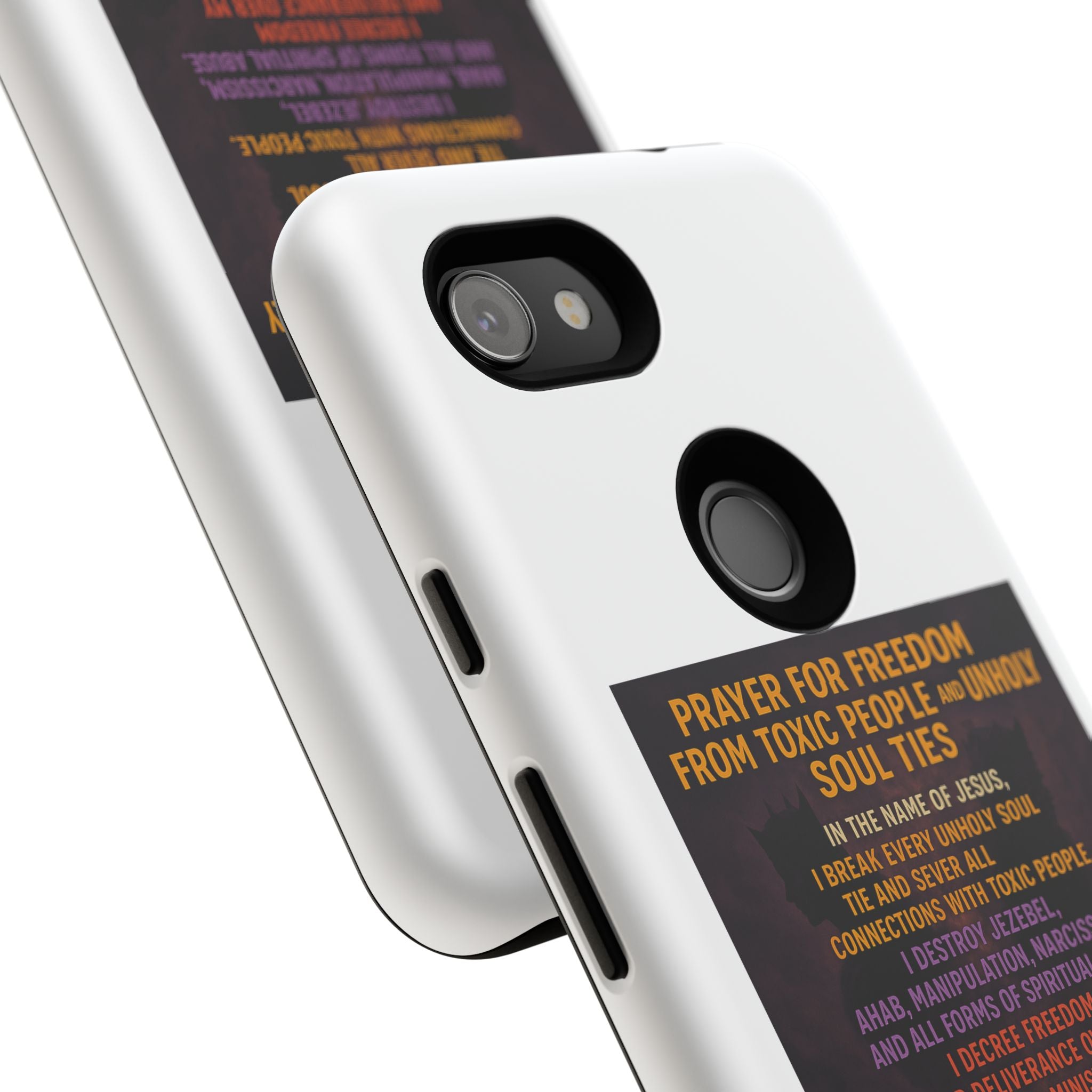 Tough Cases: Empowering Phone Case with Inspirational Prayer