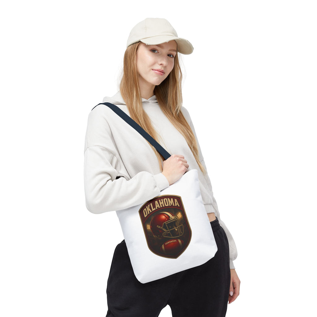 Football Themed Tote Bag, Sports Tote