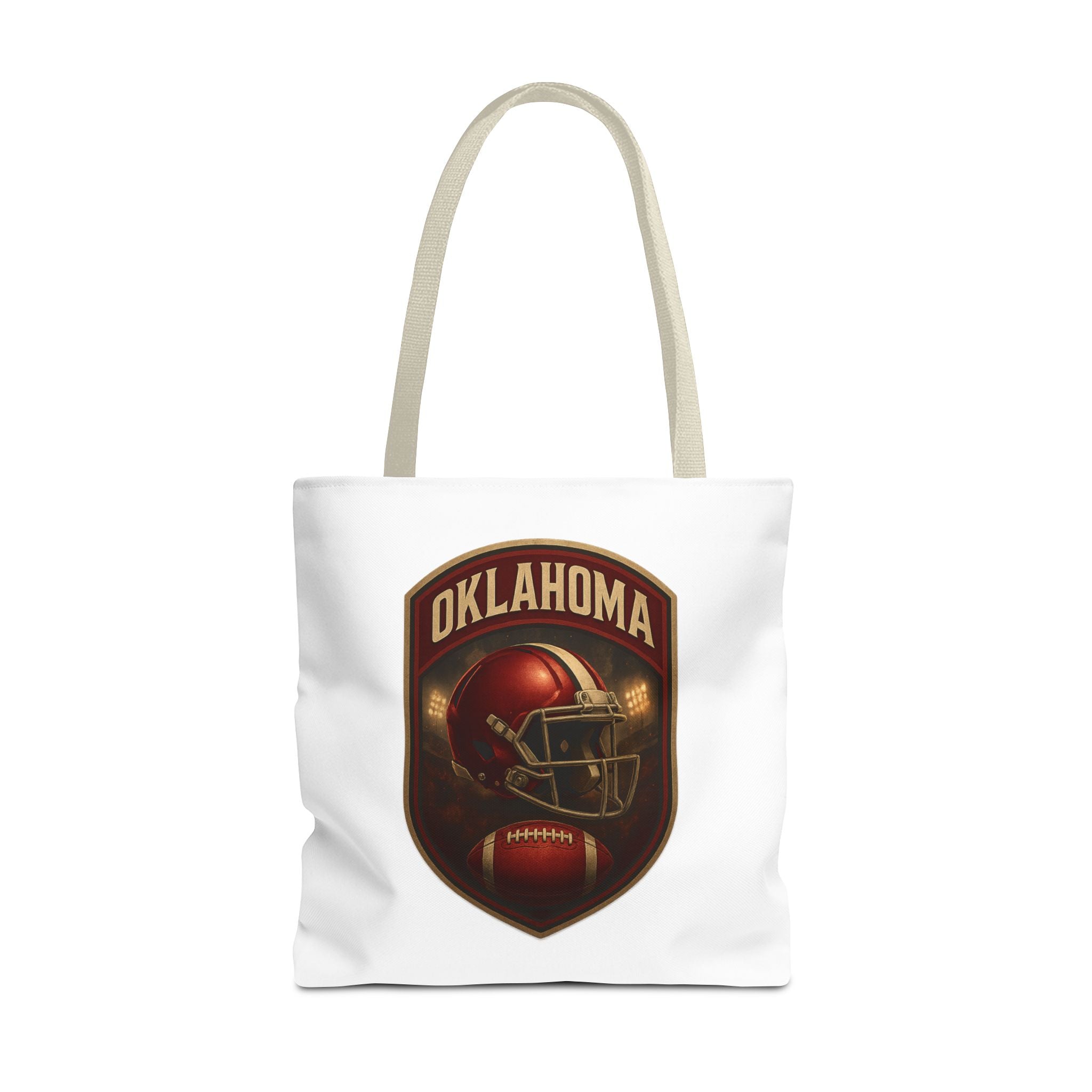 Football Themed Tote Bag, Sports Tote