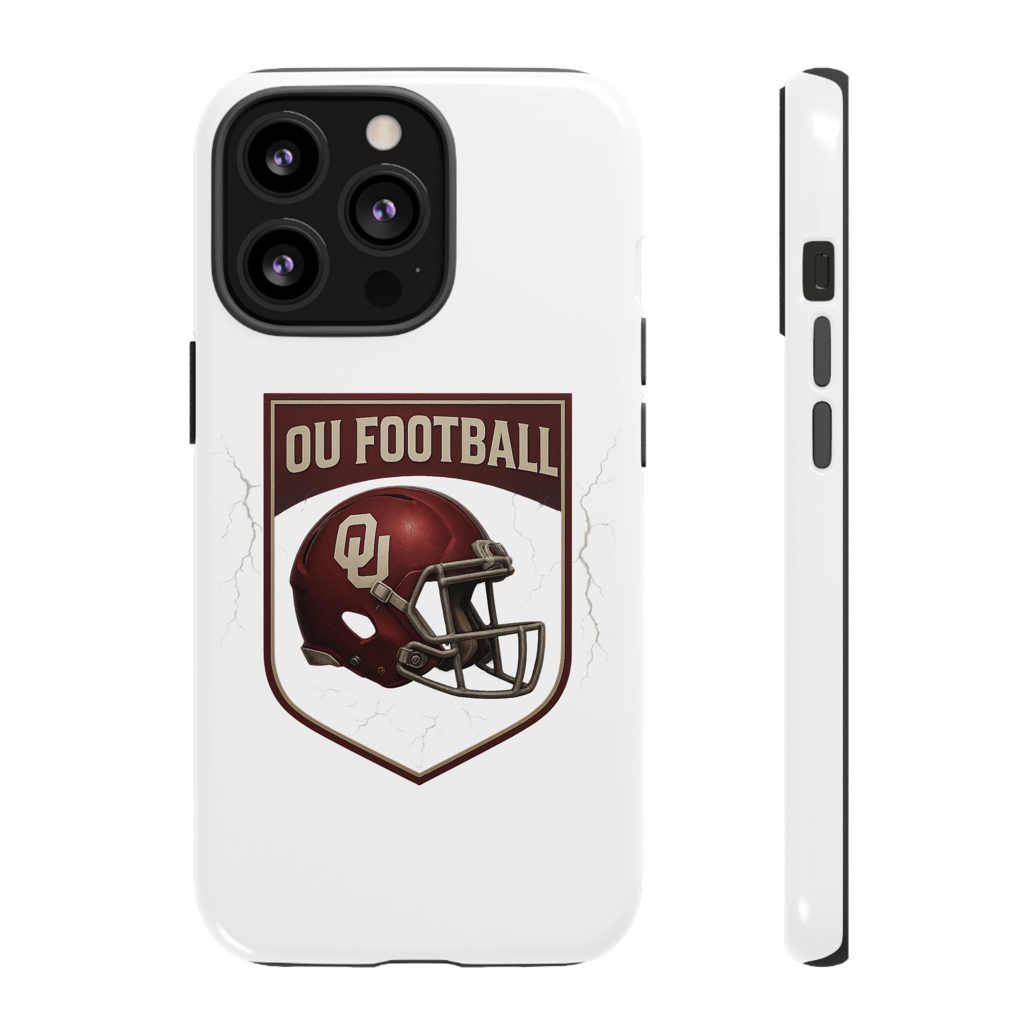 OU Football Tough Phone Case, Sports Gift