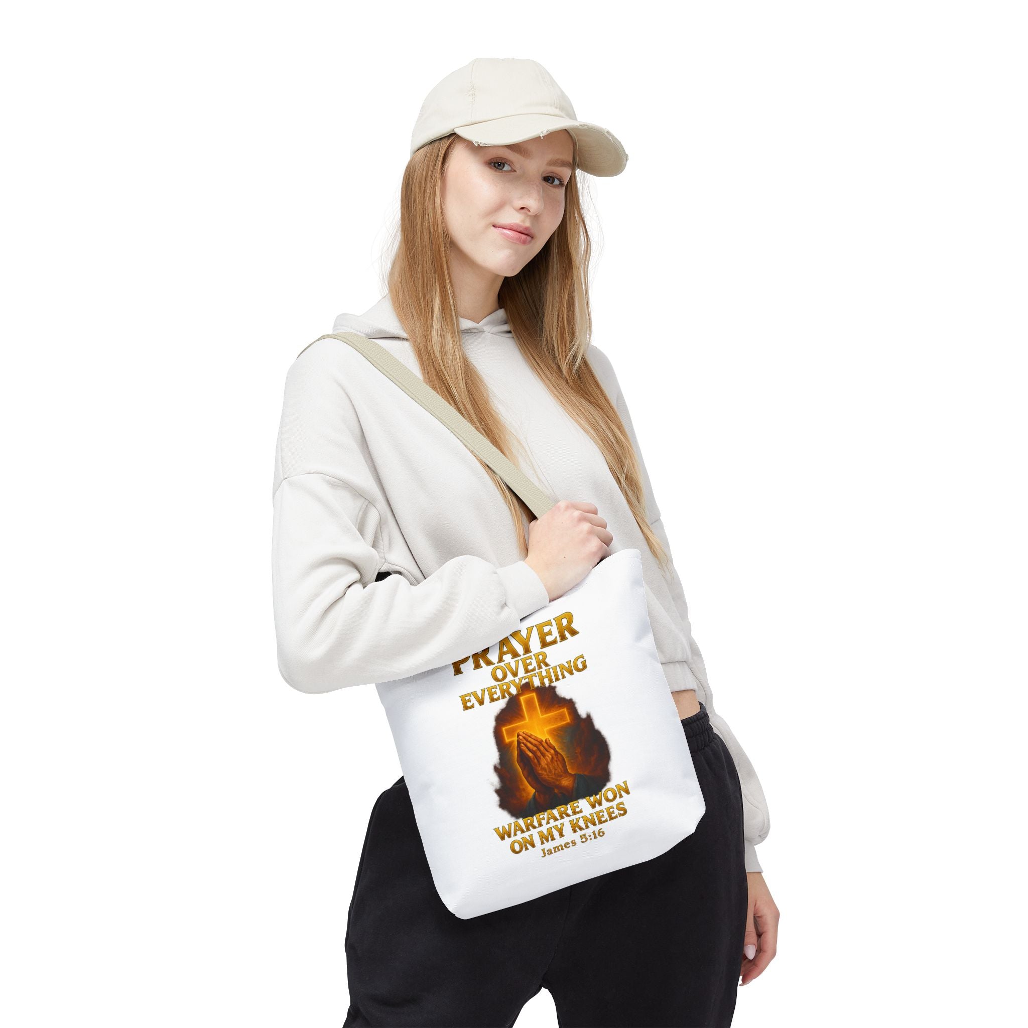 Prayer Motivational Tote Bag