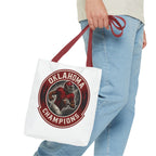 Oklahoma Champions Tote Bag, Sports Fan Tote