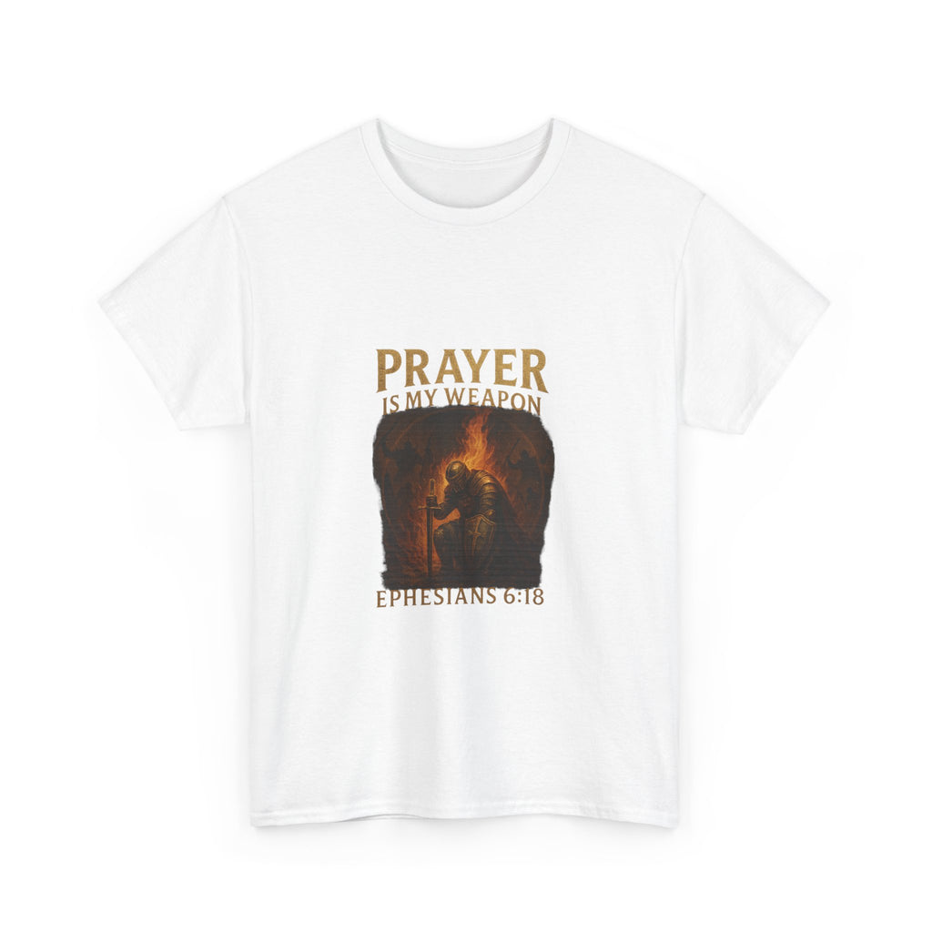 Prayer Warrior Tee, Unisex Heavy Cotton Tee