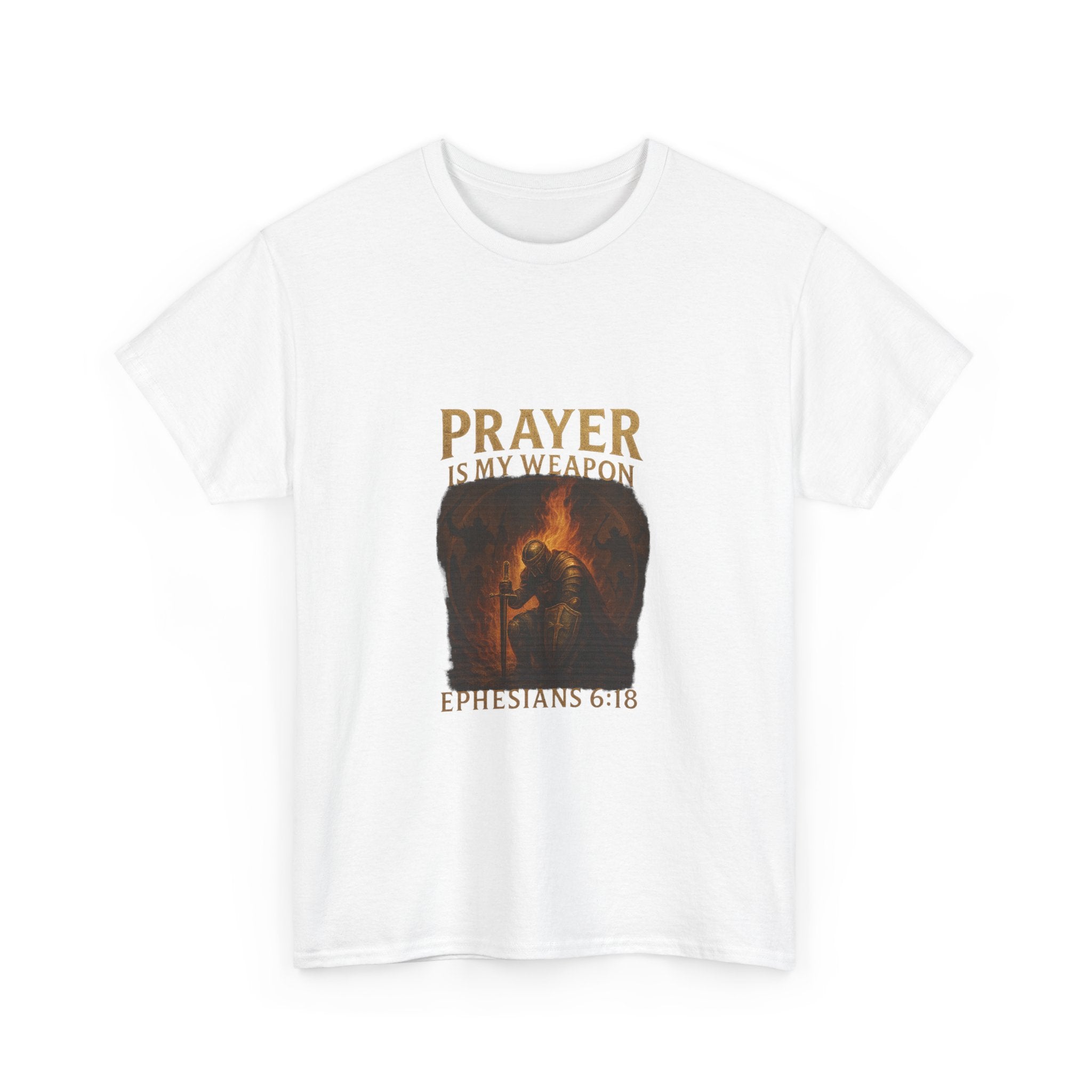 Prayer Warrior Tee, Unisex Heavy Cotton Tee