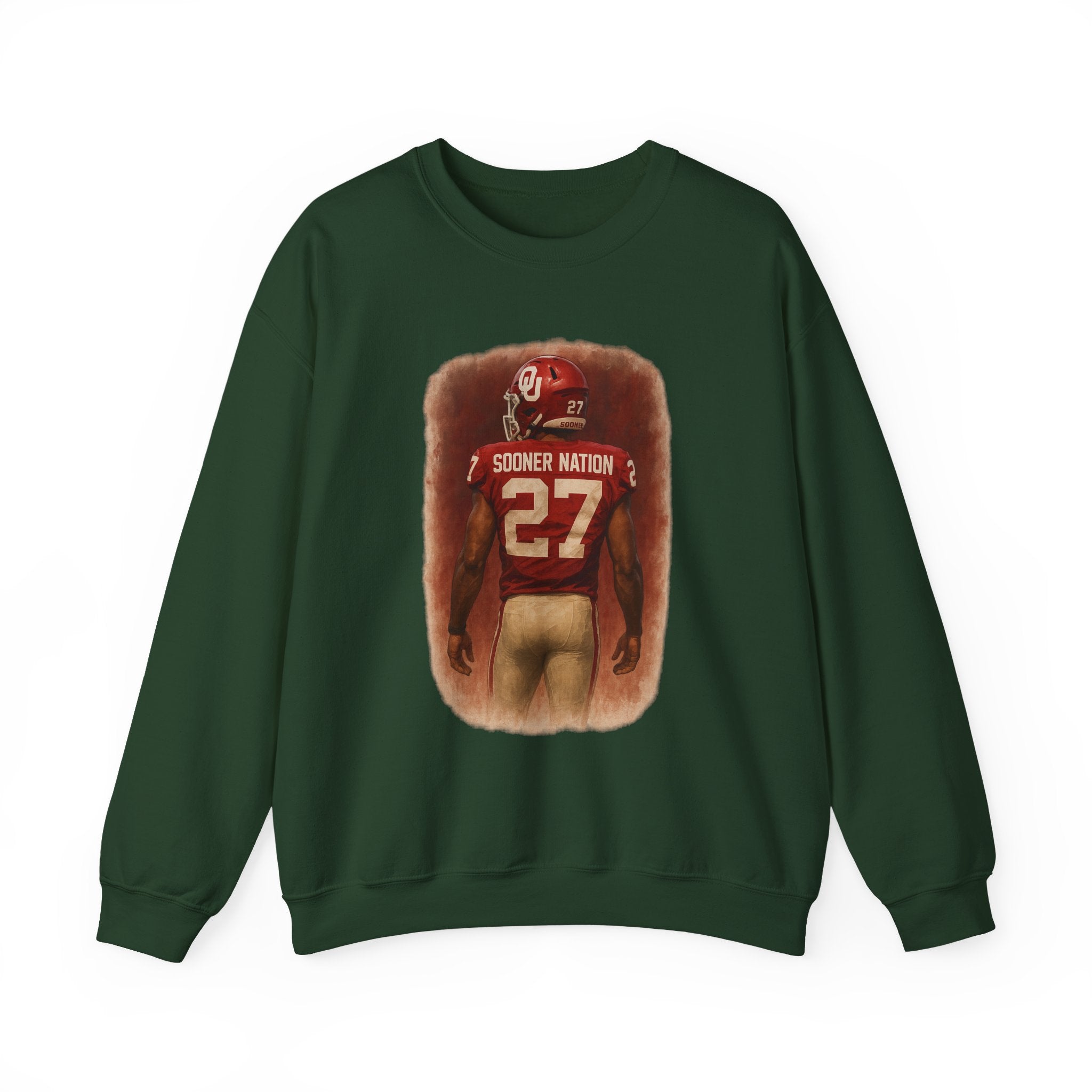 Sporty Outdoor Crewneck Sweatshirt