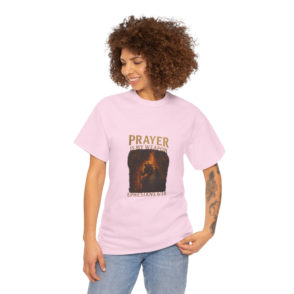 Prayer Warrior Tee, Unisex Heavy Cotton Tee