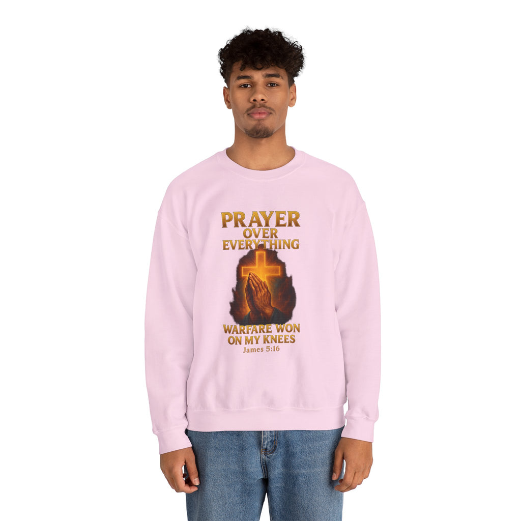 Prayer Over Everything Crewneck Sweatshirt