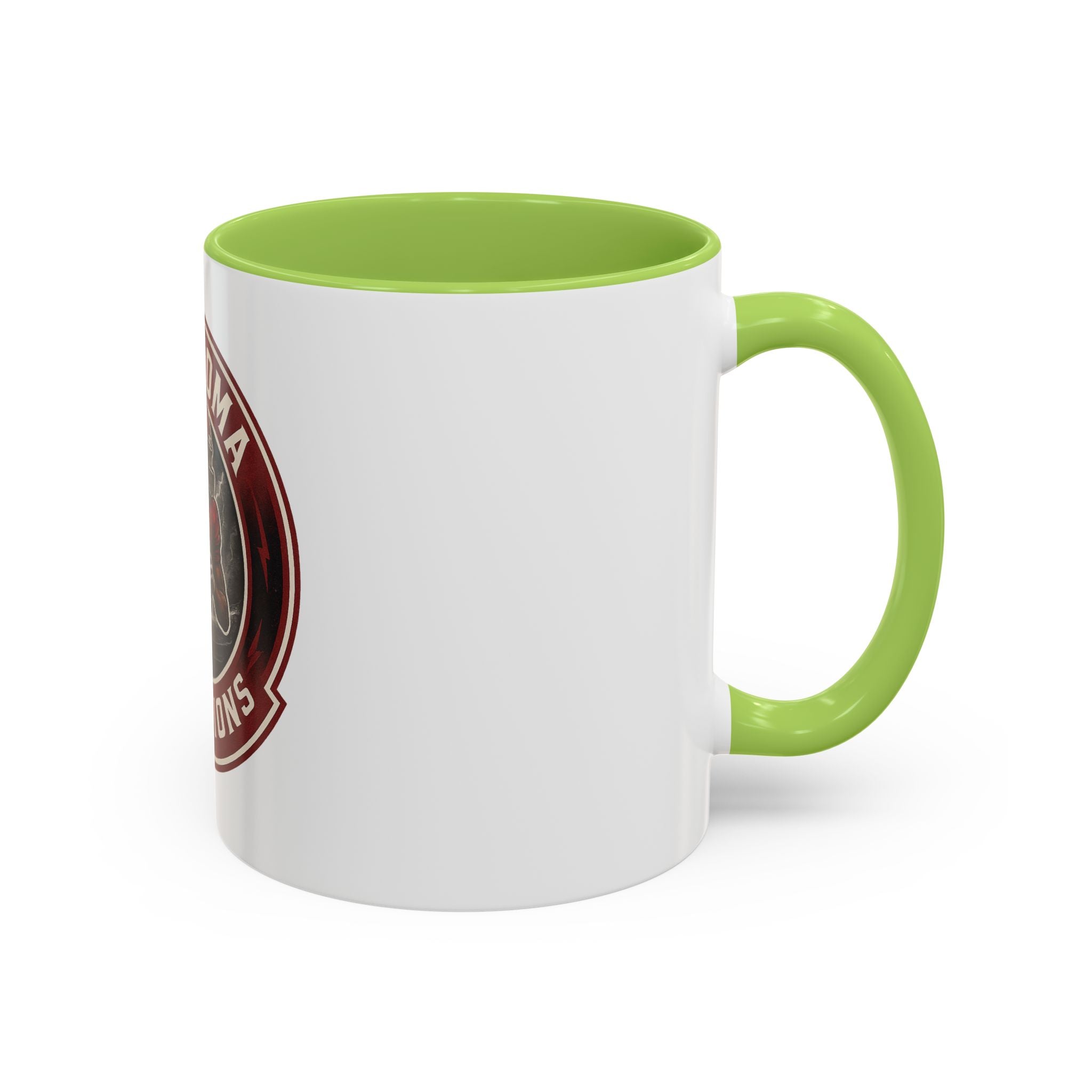 Oklahoma Champions Accent Coffee Mug