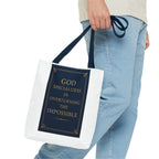 Inspirational Tote Bag, Motivational Quote Bag