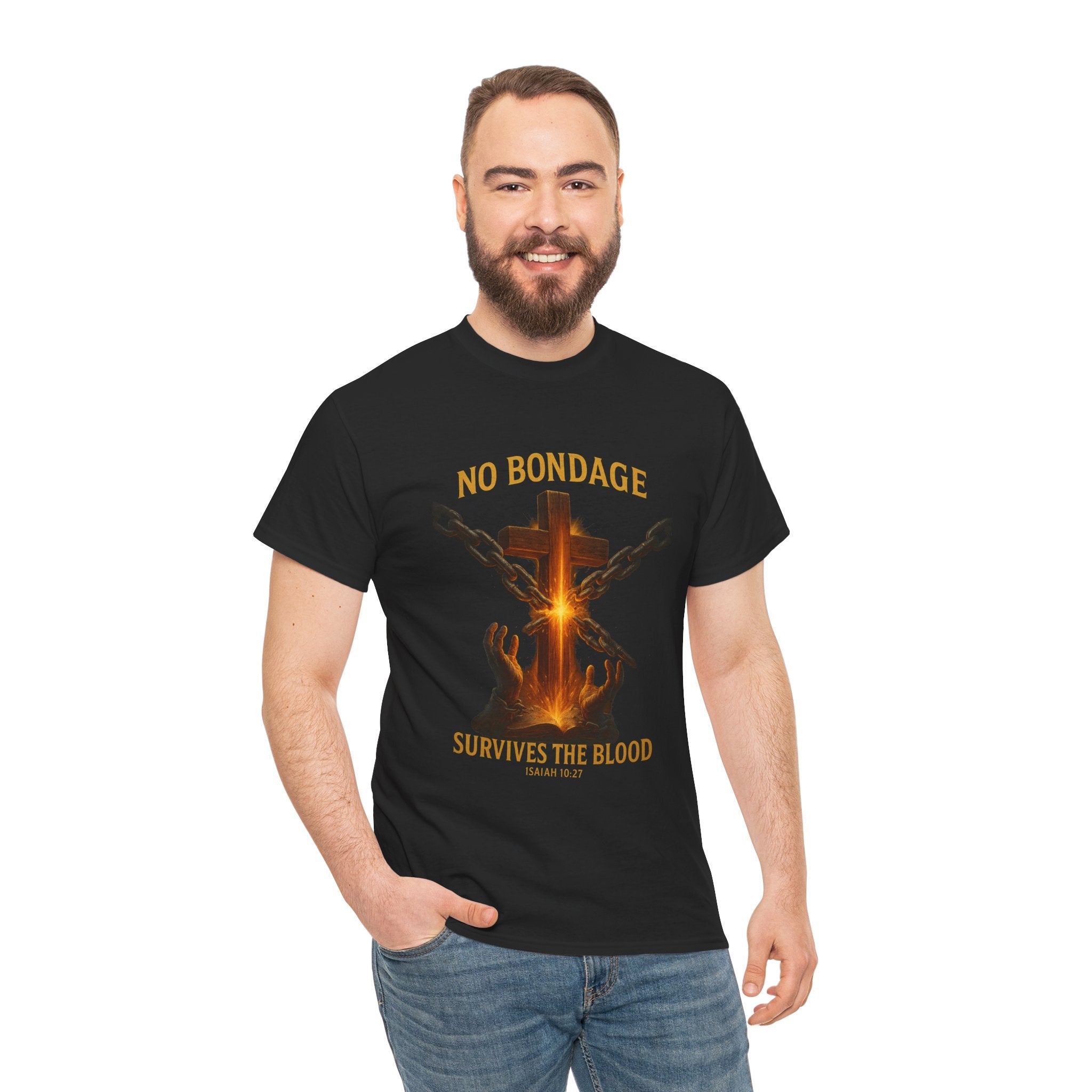 Faith-Inspired Unisex Heavy Cotton Tee