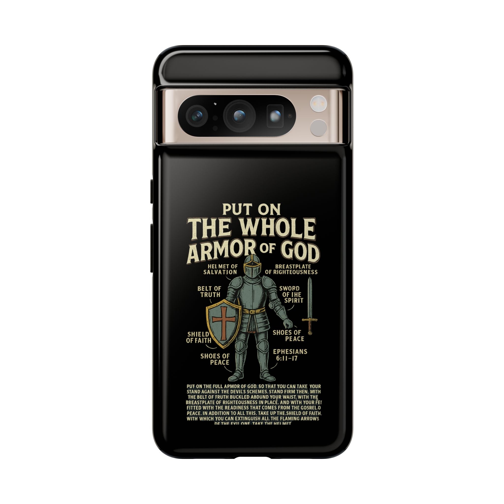Armor of God – Spiritual Warrior Mobile Cover
