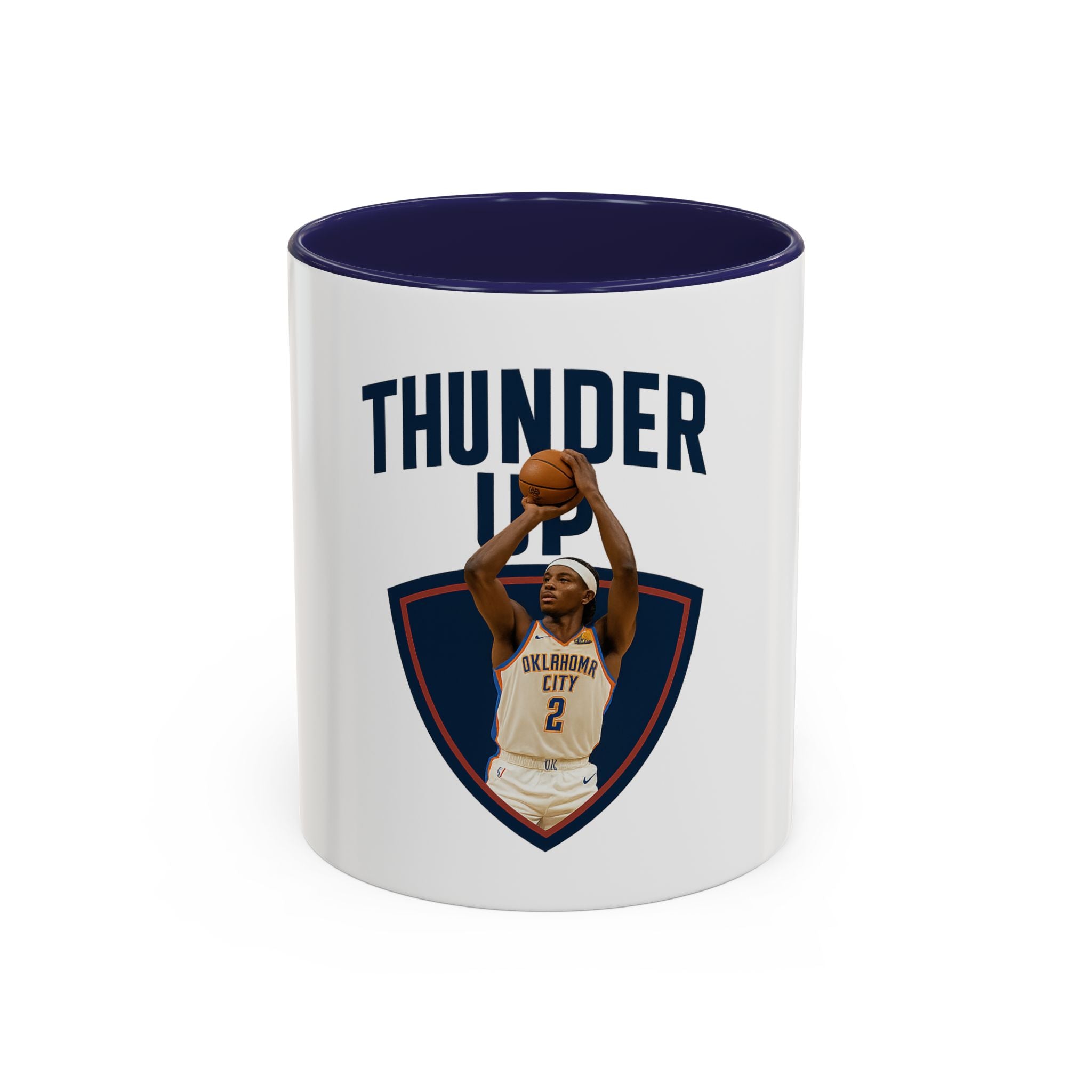 Oklahoma City Thunder Accent Coffee Mug