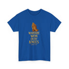 Warfare Won on My Knees Unisex Tee