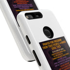 Tough Cases: Empowering Phone Case with Inspirational Prayer