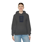 Inspirational God Quote Hoodie, Cozy Sweatshirt for Faith, Religion Gift, Spiritual Wear, Unisex Hooded Sweatshirt