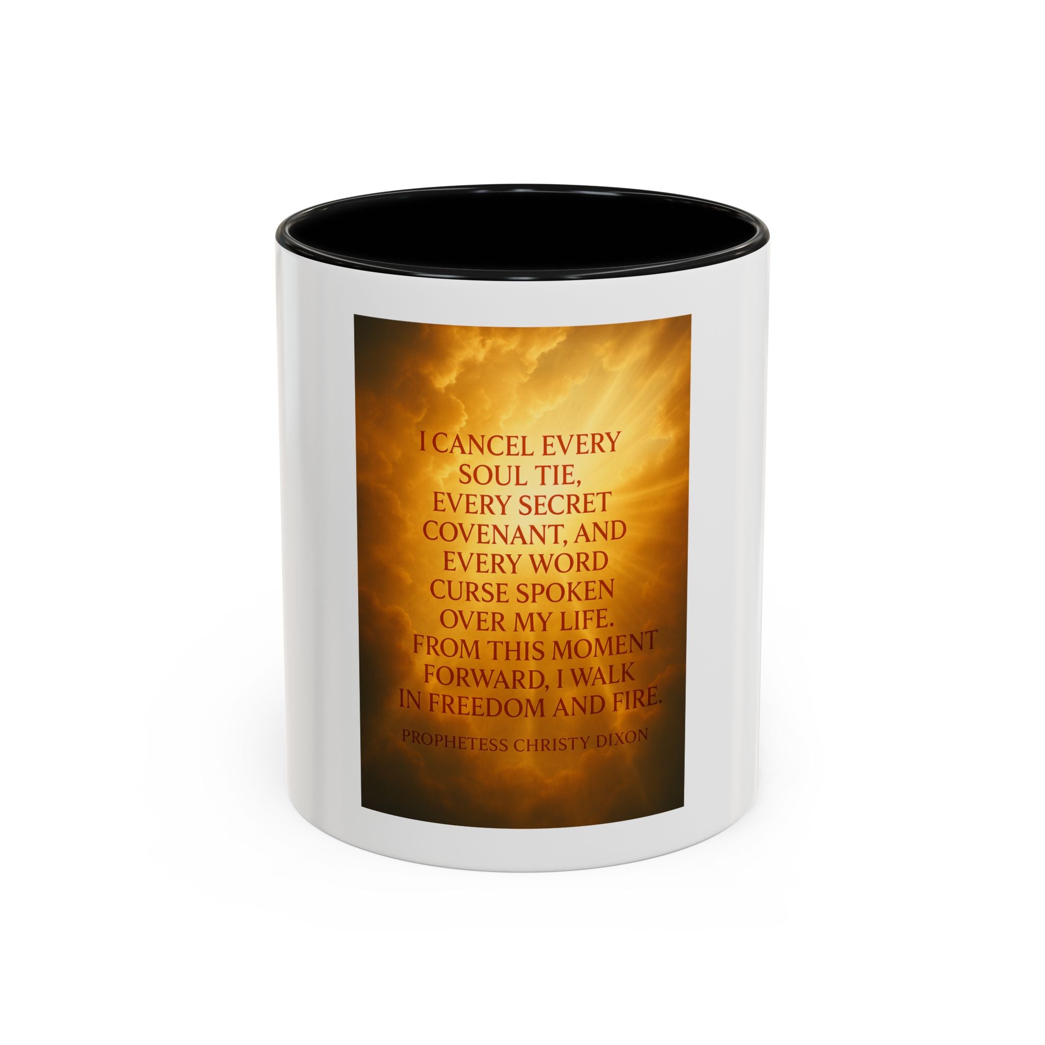 Inspirational Accent Coffee Mug