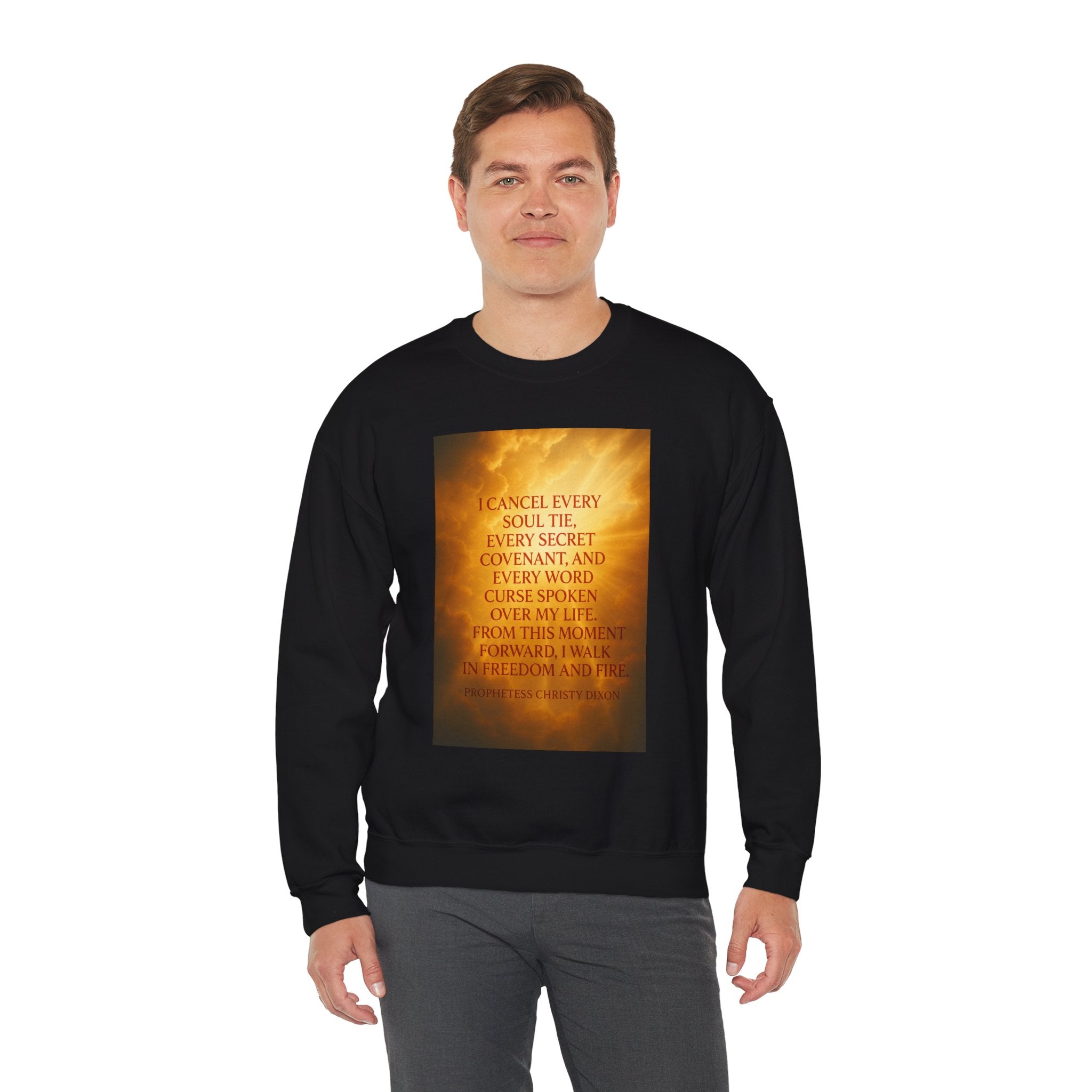 Inspirational Quote Crewneck Sweatshirt