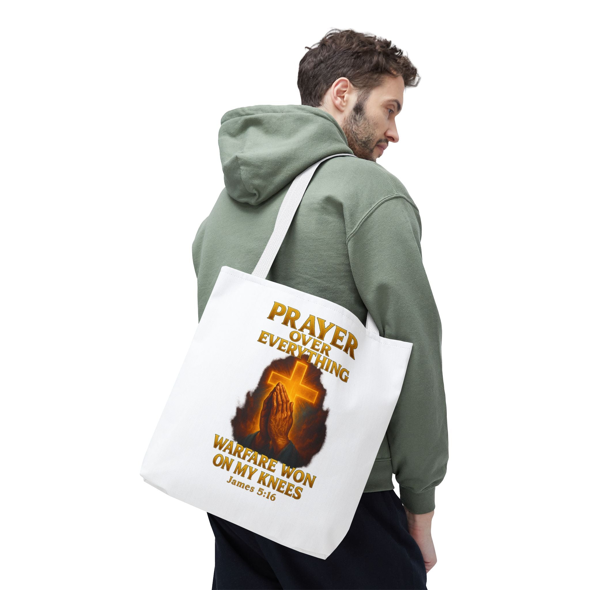 Prayer Motivational Tote Bag