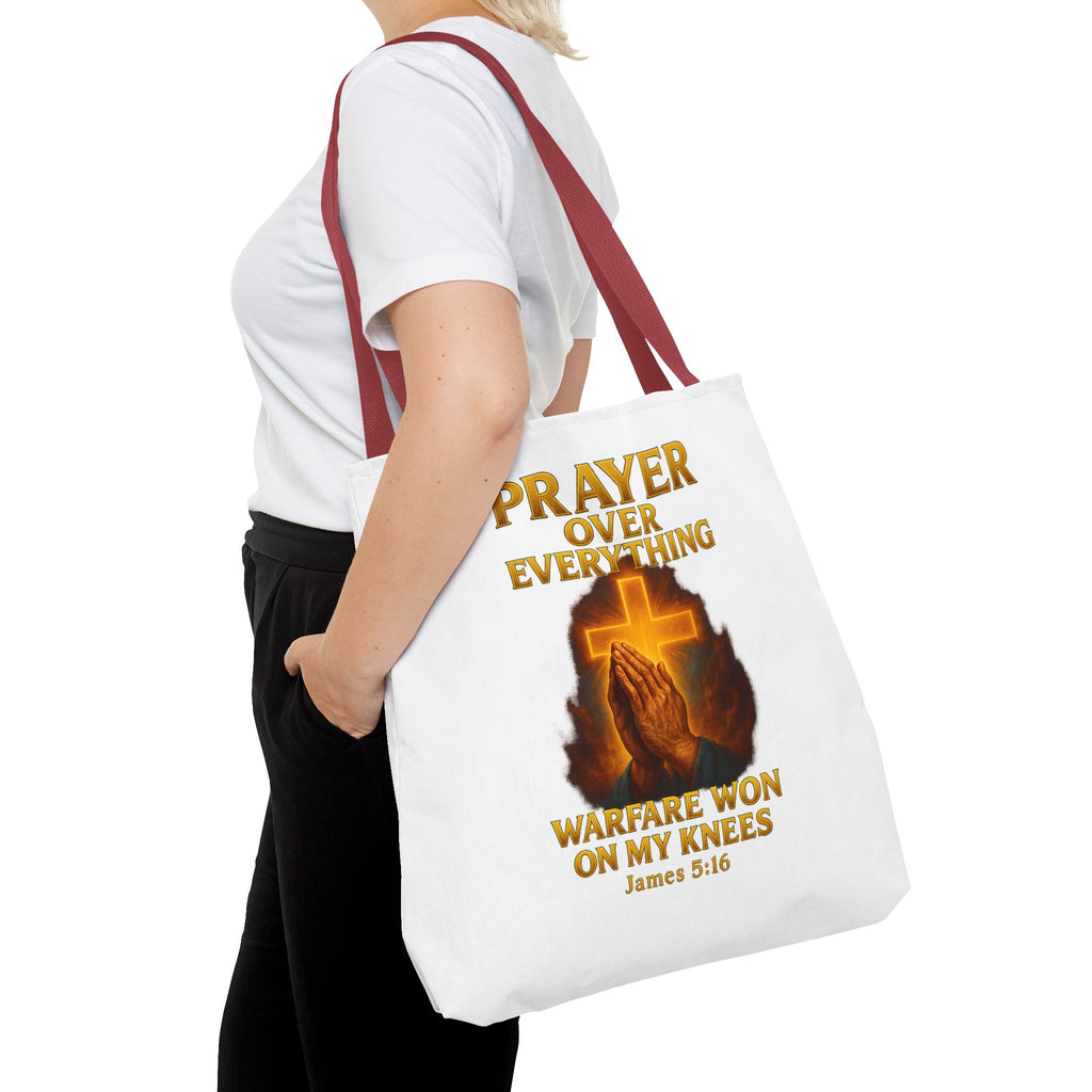 Prayer Motivational Tote Bag