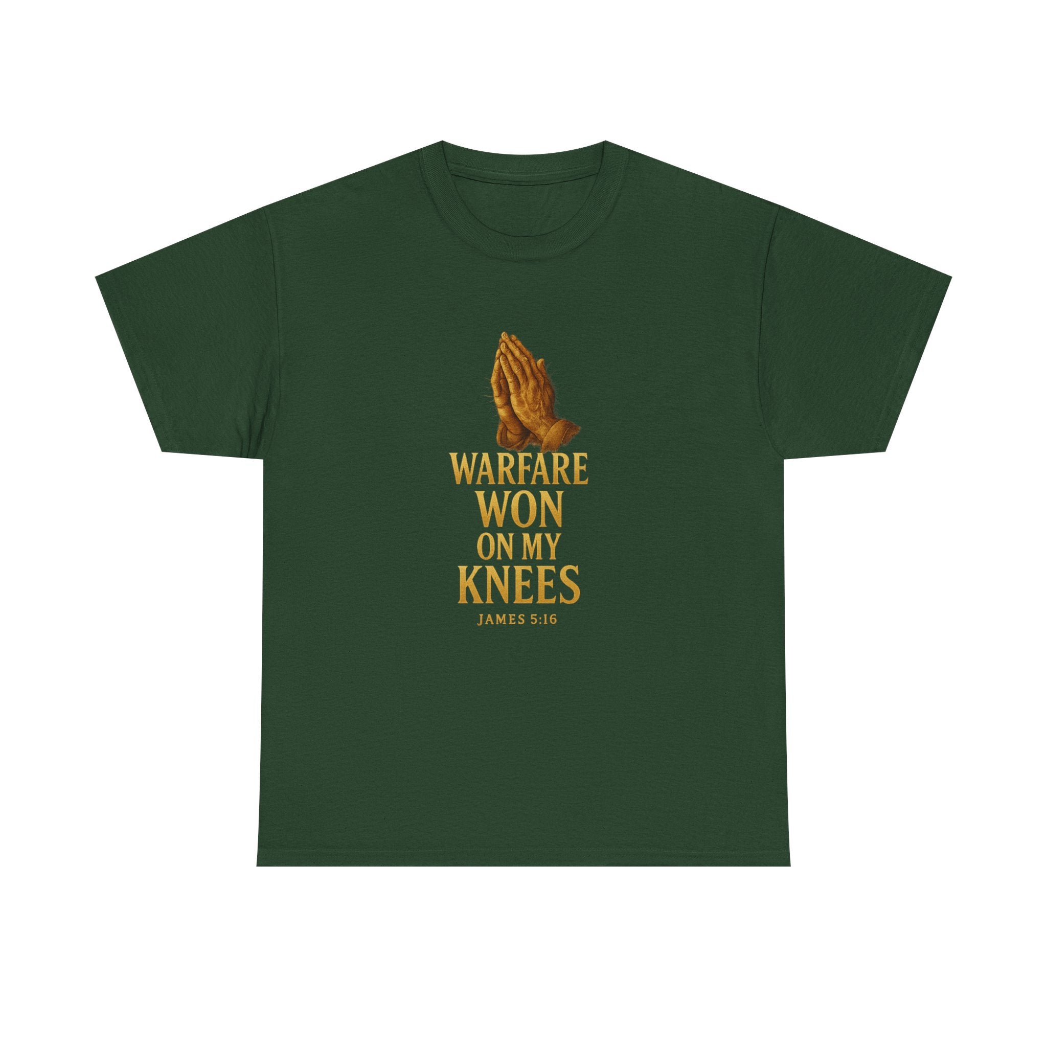 Warfare Won on My Knees Unisex Tee