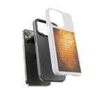 Inspirational Phone Case: Walk in Freedom and Fire