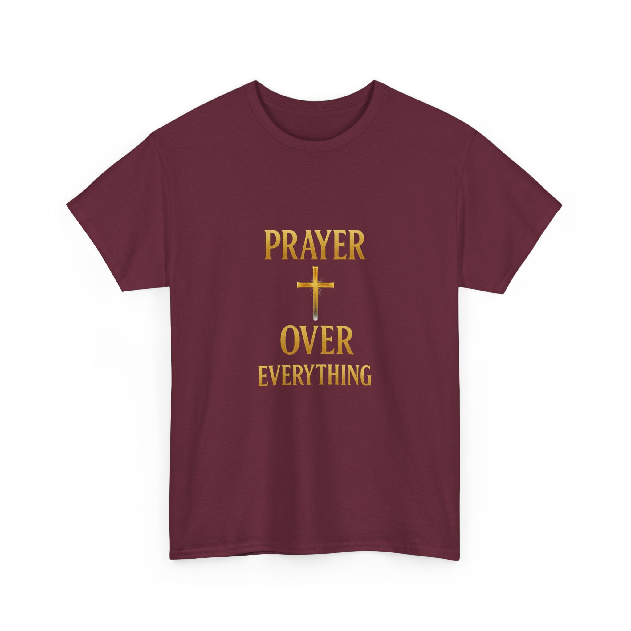 Prayer Over Everything Unisex Heavy Cotton Tee