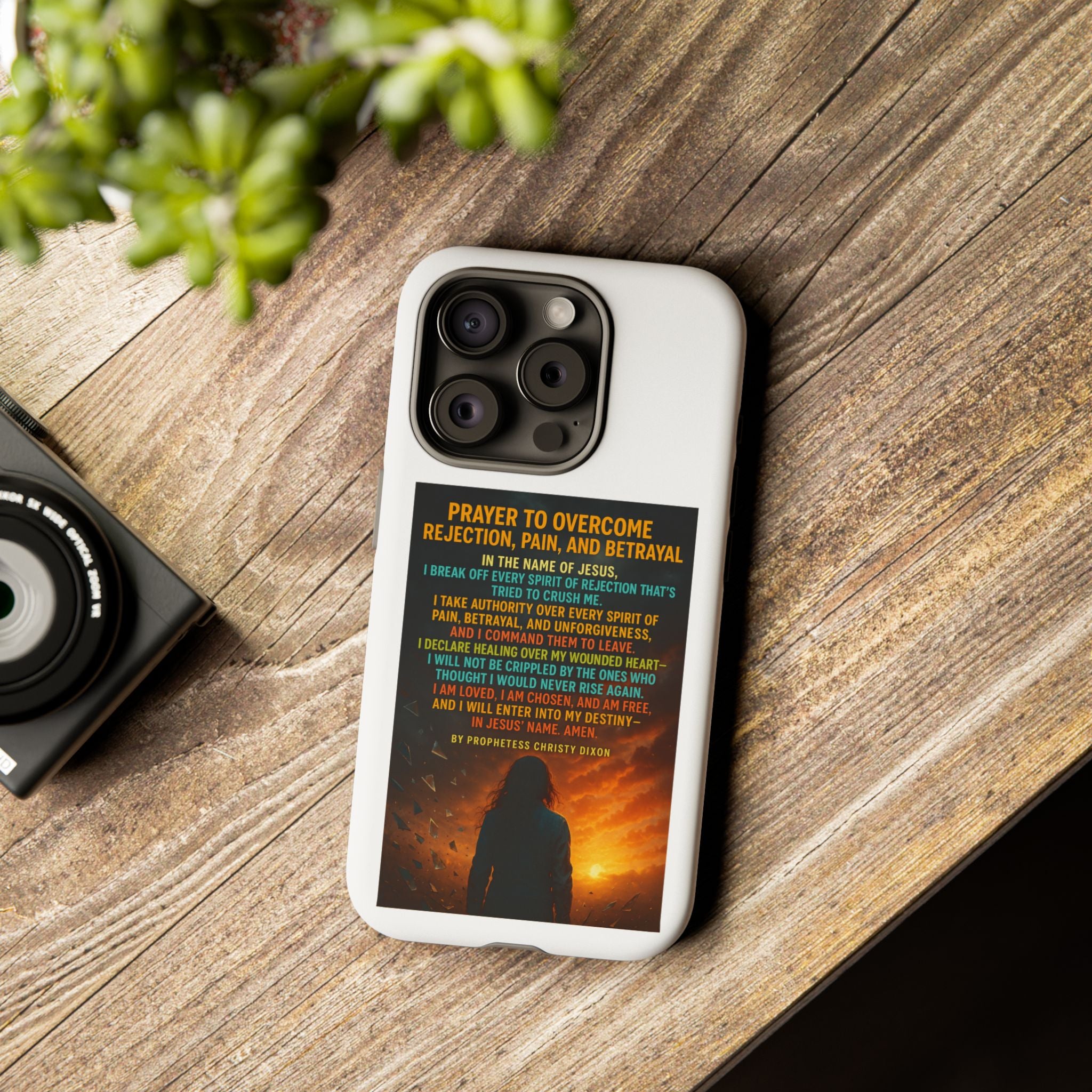 Tough Cases: Inspirational Phone Case