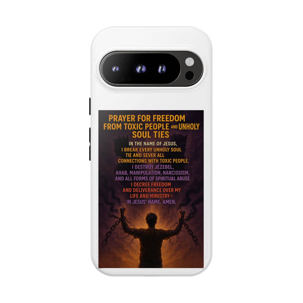 Tough Cases: Empowering Phone Case with Inspirational Prayer