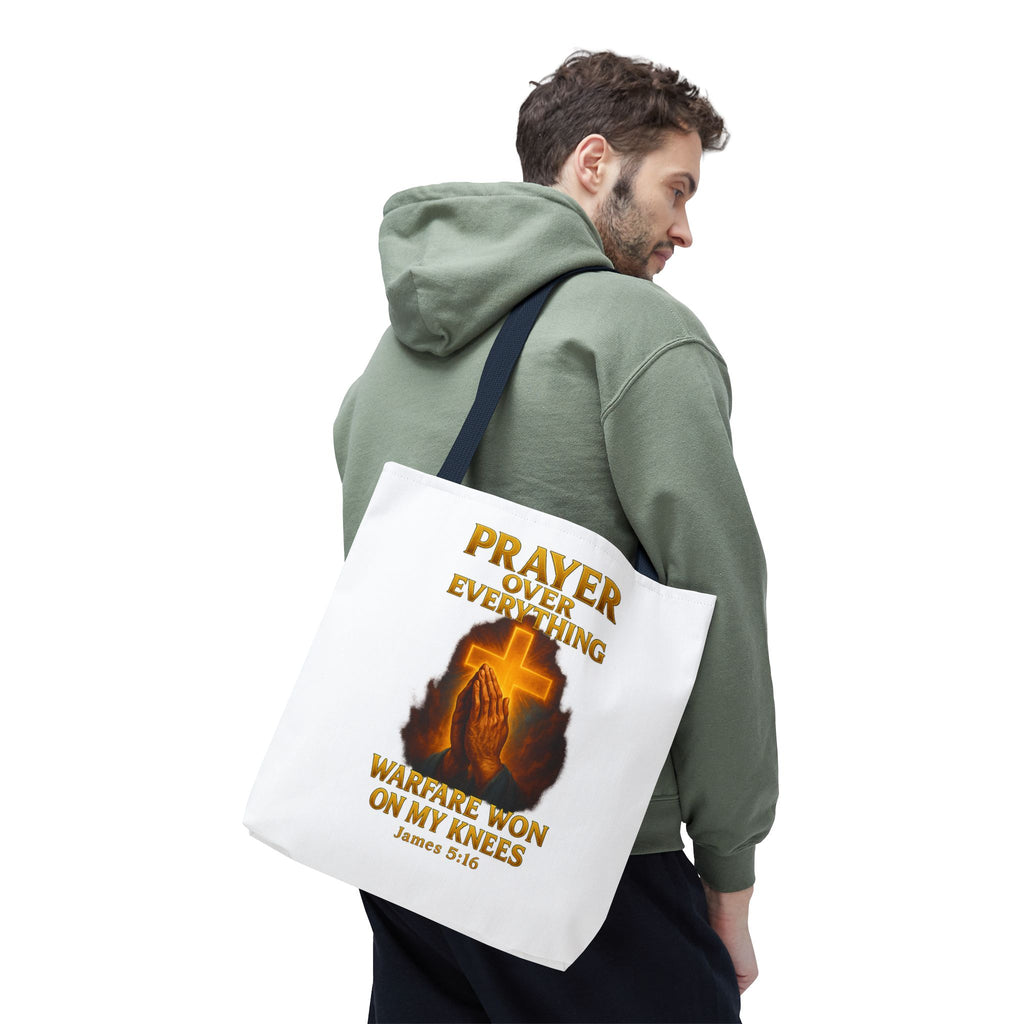 Prayer Motivational Tote Bag