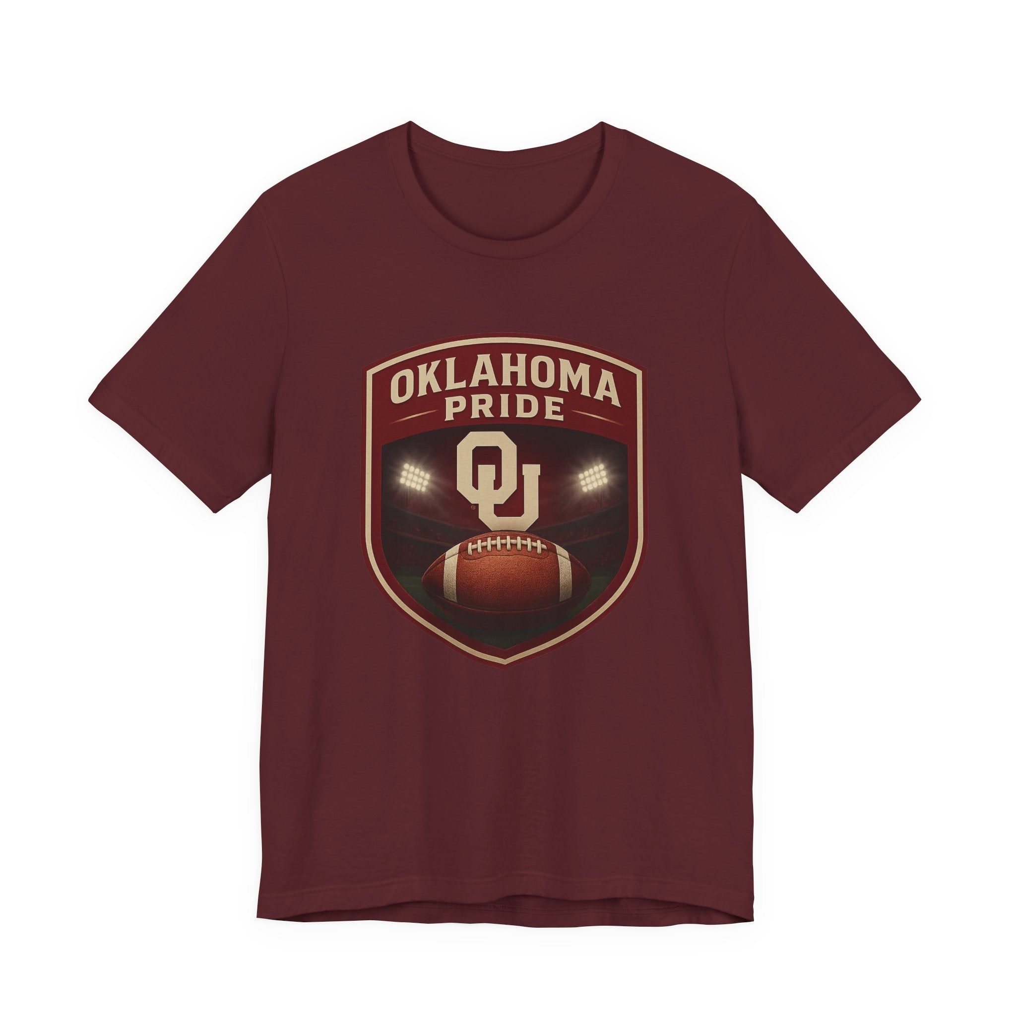 Oklahoma Pride Football Tee