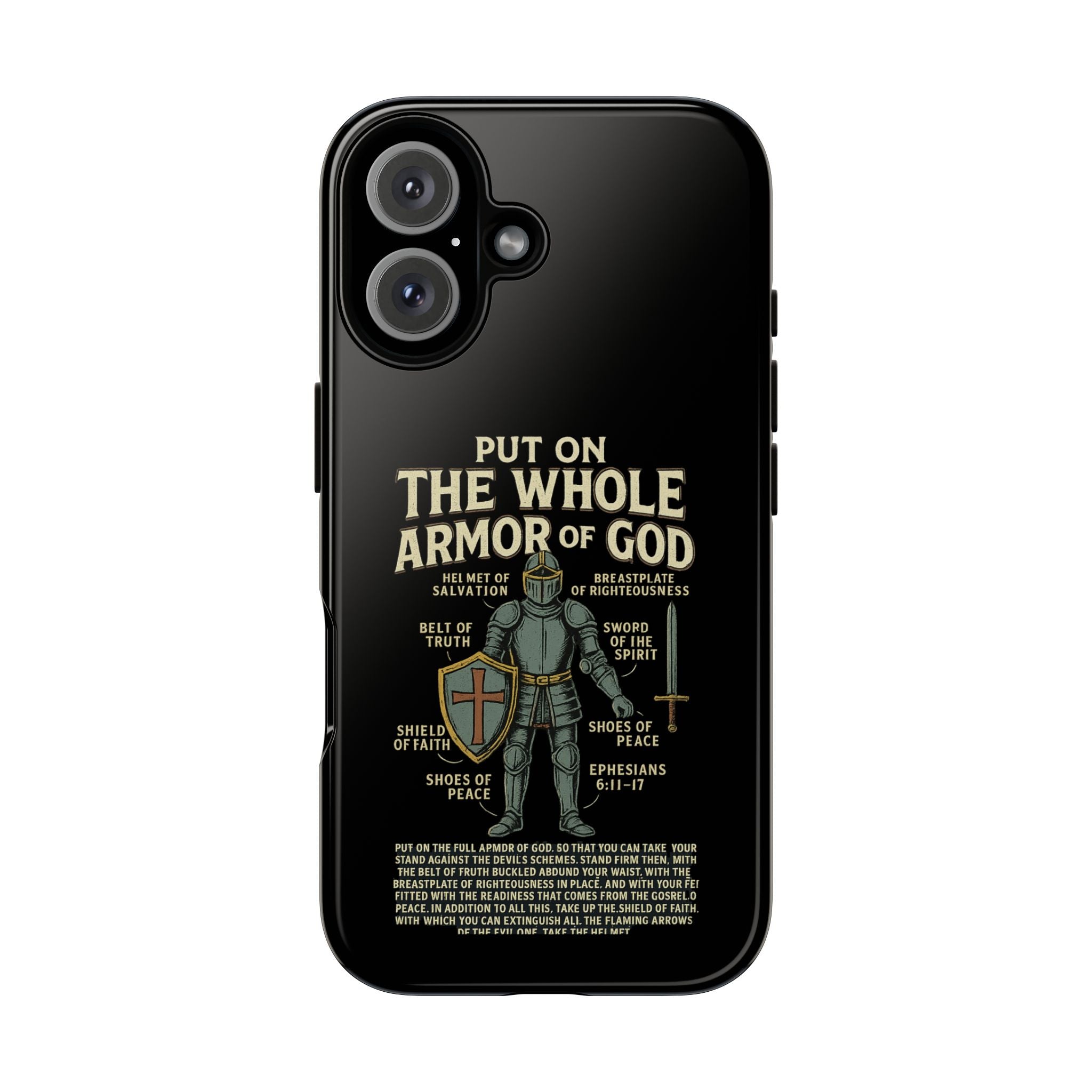 Armor of God – Spiritual Warrior Mobile Cover
