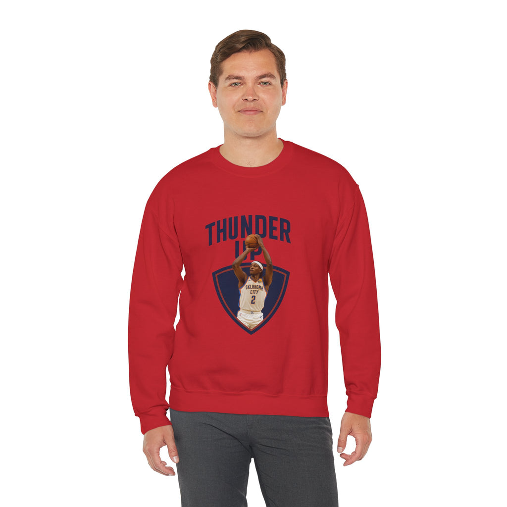 Thunder Up! Unisex Heavy Blend Crewneck Sweatshirt