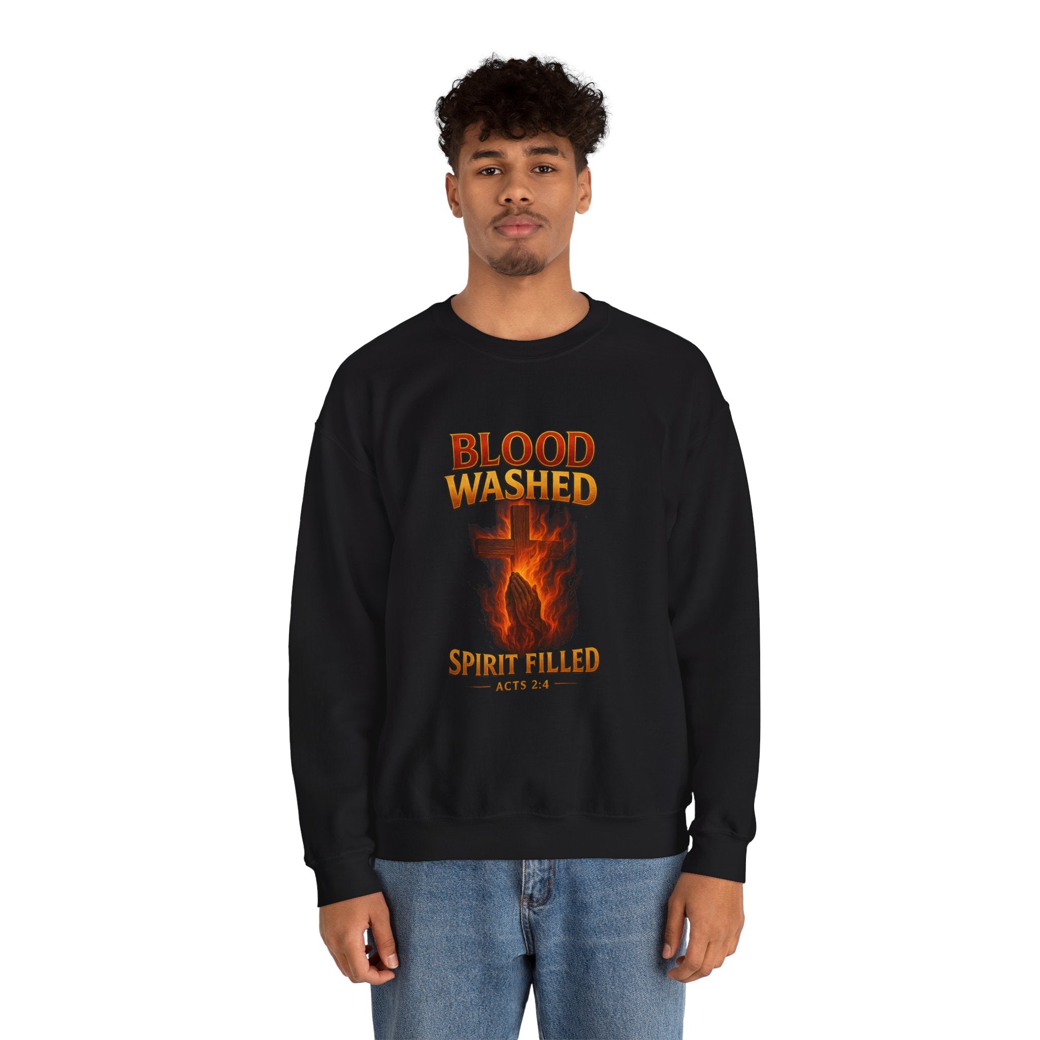 Blood Washed Spirit Filled Sweatshirt