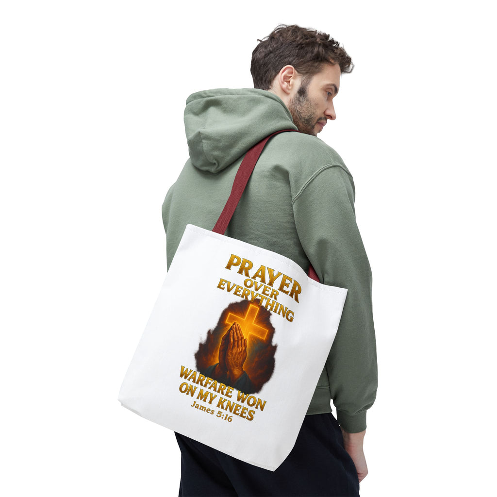 Prayer Motivational Tote Bag