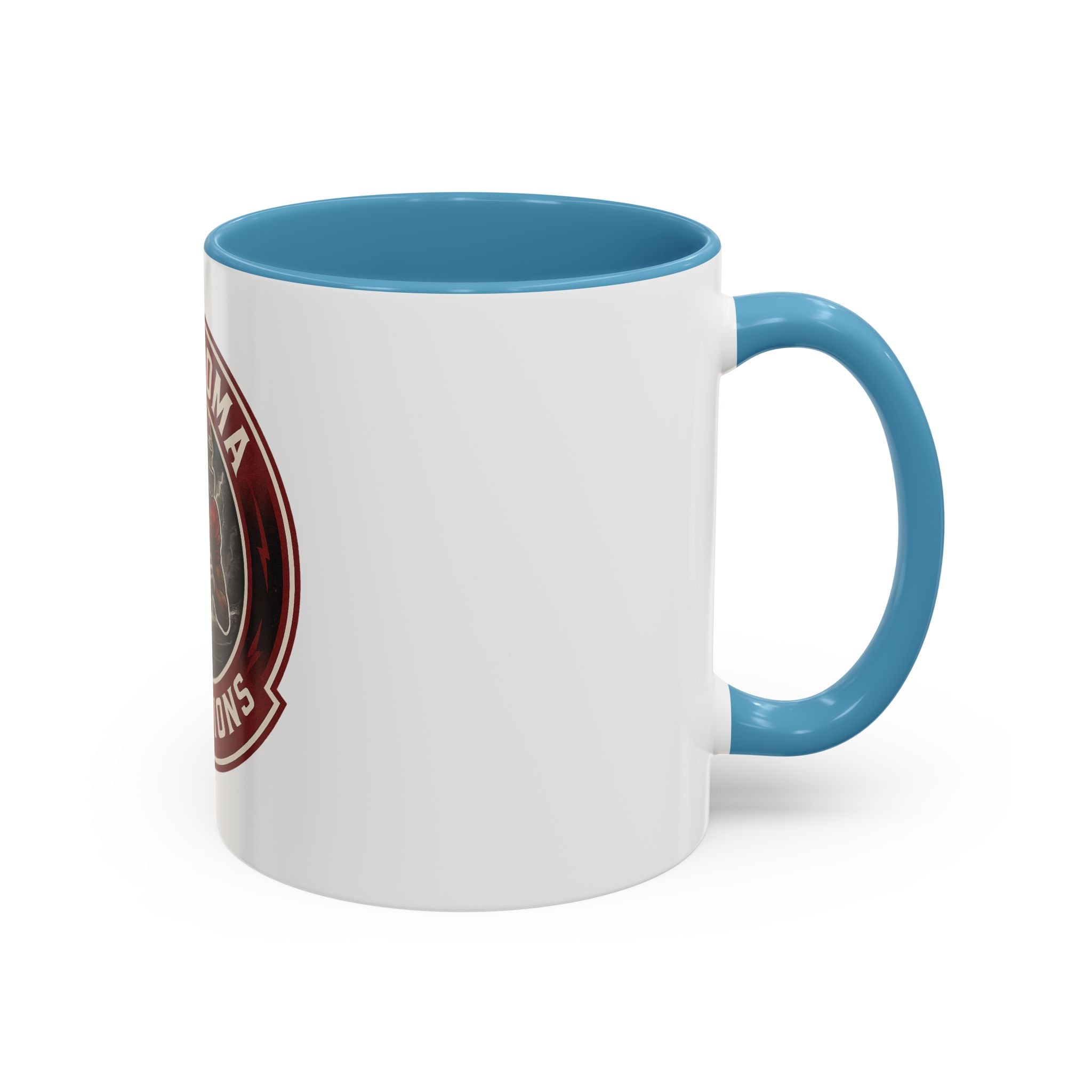 Oklahoma Champions Accent Coffee Mug