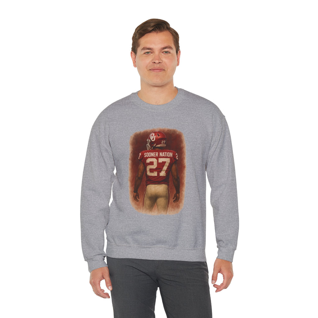 Sporty Outdoor Crewneck Sweatshirt