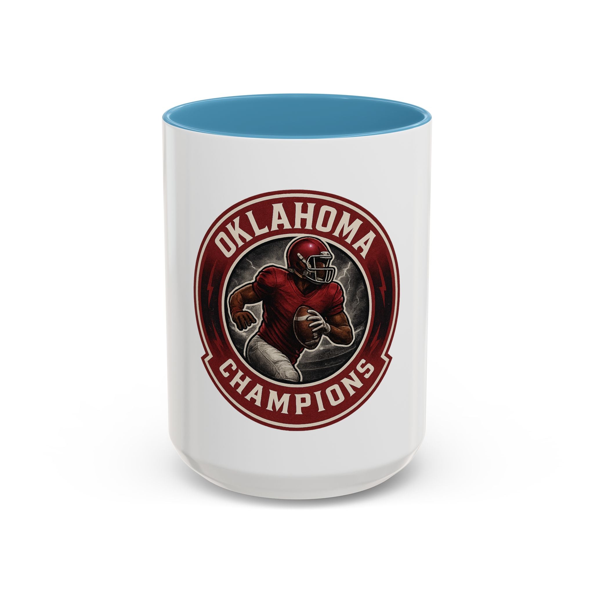 Oklahoma Champions Accent Coffee Mug