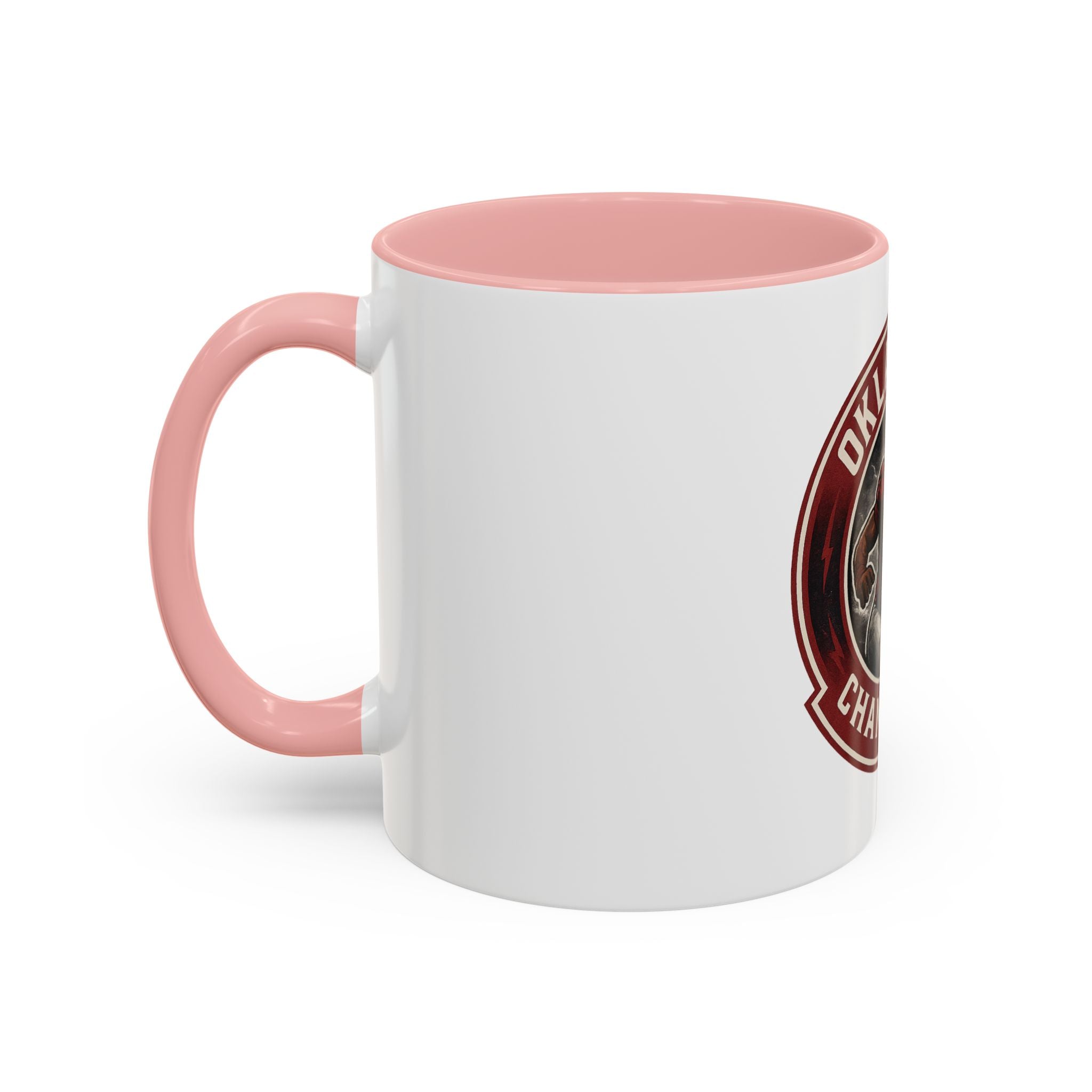 Oklahoma Champions Accent Coffee Mug