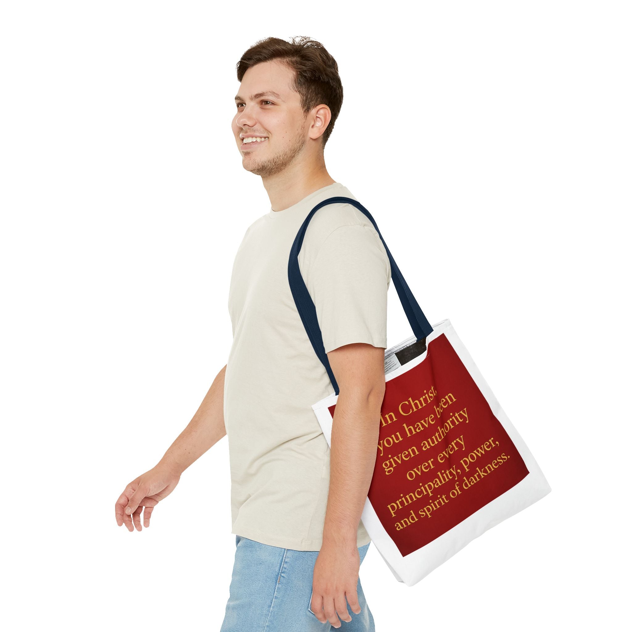 Faith-Inspired Tote Bag, Scripture Bag