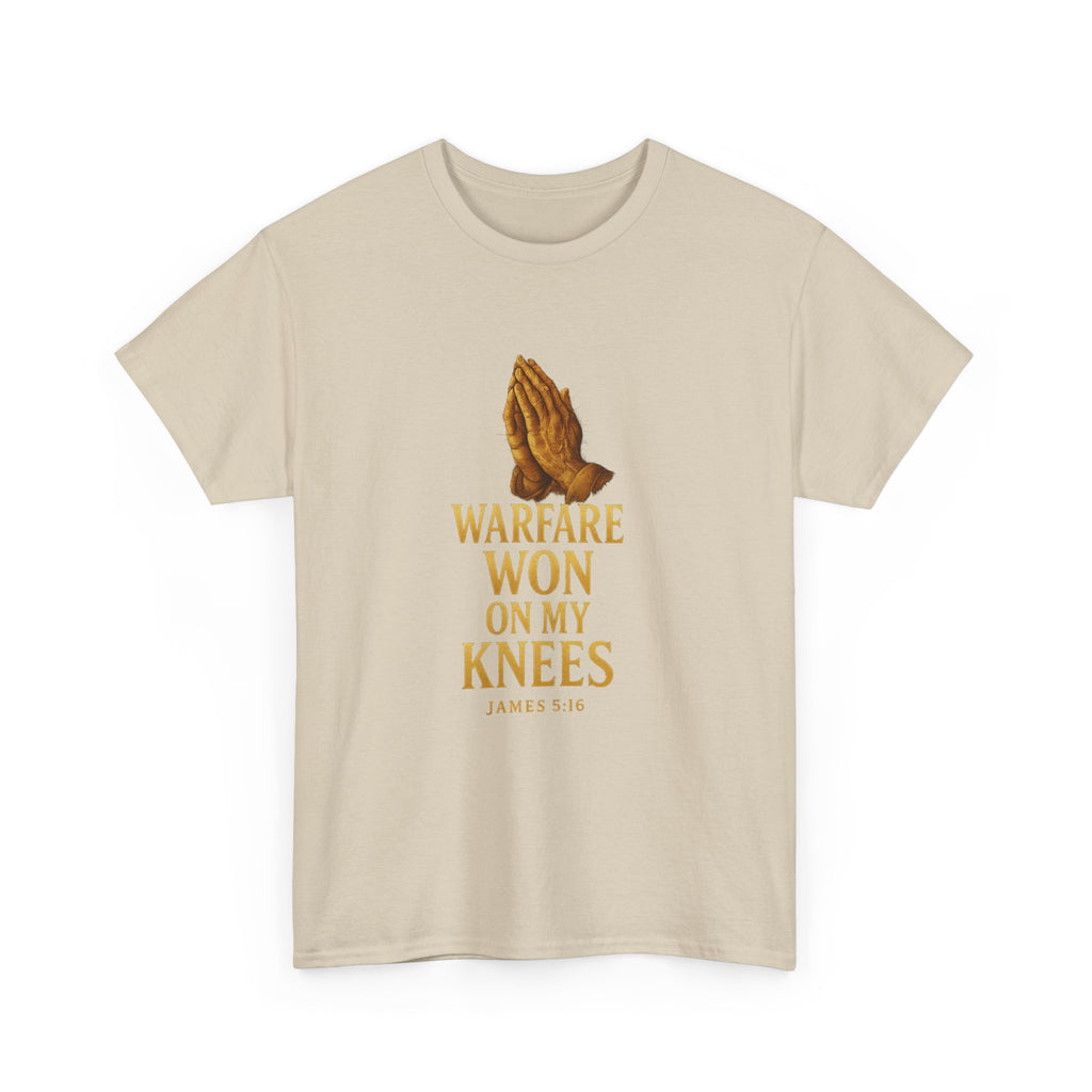 Warfare Won on My Knees Unisex Tee